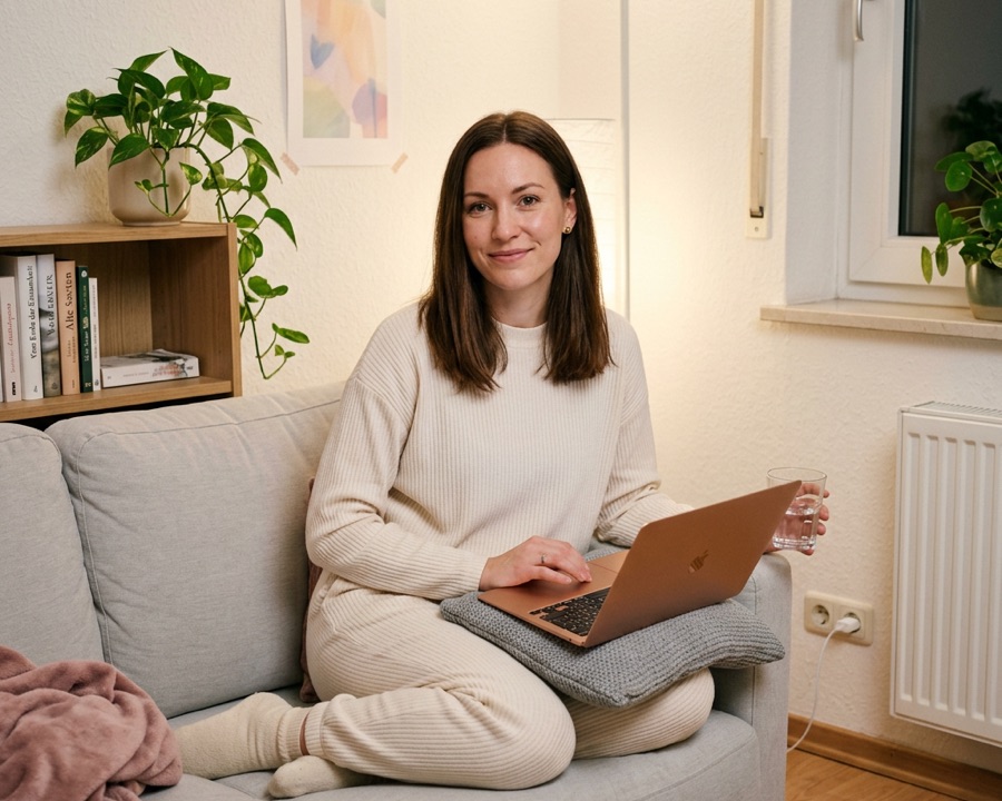 KI-generiertes Symbol-Porträt für Laura, 27, aus Dortmund