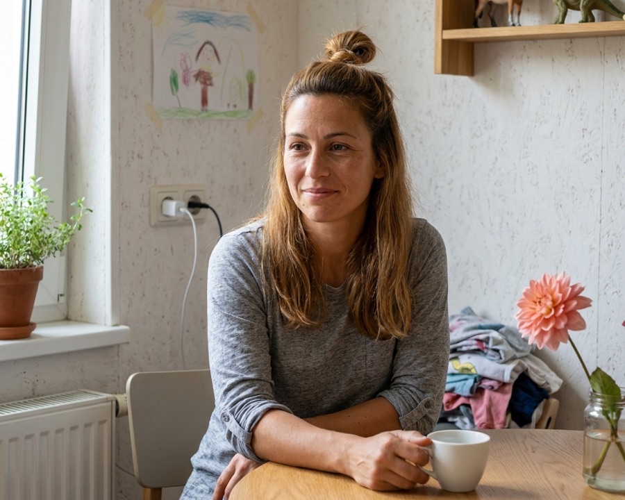 KI-generiertes Symbol-Porträt für Mia, 32, aus Köln
